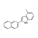 4-Methyl-2-(naphthalen-2-yl)-1H-indole