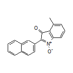4-Methyl-2-(naphthalen-2-yl)-3-oxo-3H-indole 1-Oxide