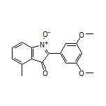 2-(3,5-Dimethoxyphenyl)-4-methyl-3-oxo-3H-indole 1-Oxide