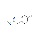 Methyl 2-(6-Iodo-3-pyridyl)acetate