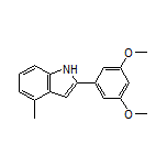 2-(3,5-Dimethoxyphenyl)-4-methyl-1H-indole
