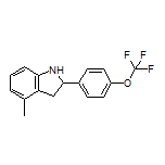 4-Methyl-2-[4-(trifluoromethoxy)phenyl]indoline