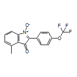 4-Methyl-3-oxo-2-[4-(trifluoromethoxy)phenyl]-3H-indole 1-Oxide
