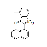 4-Methyl-2-(naphthalen-1-yl)-3-oxo-3H-indole 1-Oxide
