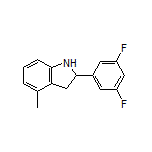 2-(3,5-Difluorophenyl)-4-methylindoline