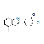 2-(3,4-Dichlorophenyl)-4-methyl-1H-indole