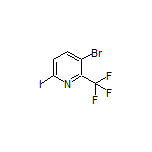 3-Bromo-6-iodo-2-(trifluoromethyl)pyridine