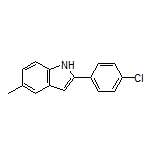 2-(4-Chlorophenyl)-5-methyl-1H-indole