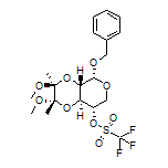 (2S,3S,4aS,5R,8S,8aS)-5-(Benzyloxy)-2,3-dimethoxy-2,3-dimethylhexahydro-5H-pyrano[3,4-b][1,4]dioxin-8-yl Trifluoromethanesulfonate