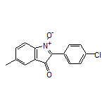 2-(4-Chlorophenyl)-5-methyl-3-oxo-3H-indole 1-Oxide