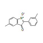 5-Methyl-3-oxo-2-(m-tolyl)-3H-indole 1-Oxide