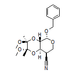 (2S,3S,4aS,5S,8R,8aR)-5-(Benzyloxy)-2,3-dimethoxy-2,3-dimethylhexahydro-5H-pyrano[3,4-b][1,4]dioxine-8-carbonitrile