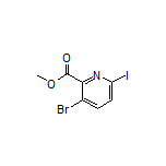 Methyl 3-Bromo-6-iodopyridine-2-carboxylate