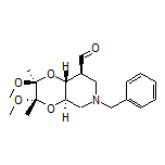 (2S,3S,4aR,8S,8aR)-6-Benzyl-2,3-dimethoxy-2,3-dimethyloctahydro-[1,4]dioxino[2,3-c]pyridine-8-carbaldehyde