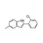 2-(2-Chlorophenyl)-5-methyl-1H-indole