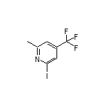 2-Iodo-6-methyl-4-(trifluoromethyl)pyridine