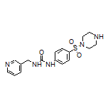 1-[4-(Piperazin-1-ylsulfonyl)phenyl]-3-(pyridin-3-ylmethyl)urea