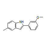 2-(3-Methoxyphenyl)-5-methyl-1H-indole