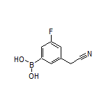 3-(Cyanomethyl)-5-fluorophenylboronic Acid