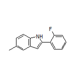 2-(2-Fluorophenyl)-5-methyl-1H-indole