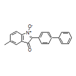 2-(4-Biphenylyl)-5-methyl-3-oxo-3H-indole 1-Oxide