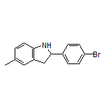 2-(4-Bromophenyl)-5-methylindoline
