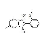 2-(2-Methoxyphenyl)-5-methyl-3-oxo-3H-indole 1-Oxide