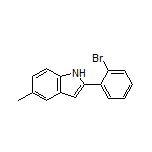 2-(2-Bromophenyl)-5-methyl-1H-indole
