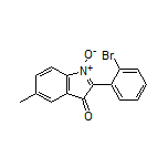 2-(2-Bromophenyl)-5-methyl-3-oxo-3H-indole 1-Oxide