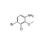 4-Bromo-3-chloro-2-methoxyaniline