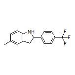 5-Methyl-2-[4-(trifluoromethyl)phenyl]indoline