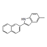 5-Methyl-2-(naphthalen-2-yl)-1H-indole