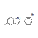 2-(3-Bromophenyl)-5-methyl-1H-indole