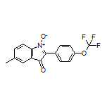 5-Methyl-3-oxo-2-[4-(trifluoromethoxy)phenyl]-3H-indole 1-Oxide