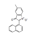 5-Methyl-2-(naphthalen-1-yl)-3-oxo-3H-indole 1-Oxide