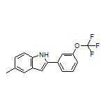 5-Methyl-2-[3-(trifluoromethoxy)phenyl]-1H-indole