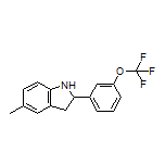 5-Methyl-2-[3-(trifluoromethoxy)phenyl]indoline