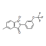 5-Methyl-3-oxo-2-[3-(trifluoromethoxy)phenyl]-3H-indole 1-Oxide