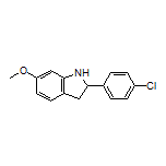 2-(4-Chlorophenyl)-6-methoxyindoline