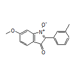 6-Methoxy-3-oxo-2-(m-tolyl)-3H-indole 1-Oxide