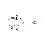 (4aR,7aR)-Octahydrocyclopenta[b][1,4]oxazine Hydrochloride