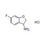 6-Fluoro-2,3-dihydrobenzofuran-3-amine Hydrochloride