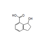 3-Hydroxy-2,3-dihydro-1H-indene-4-carboxylic Acid