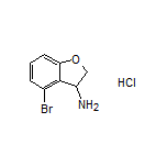 4-Bromo-2,3-dihydrobenzofuran-3-amine Hydrochloride