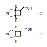 (1S,5S,6S)-rel-3-Azabicyclo[3.2.0]heptan-6-ylmethanol Hydrochloride