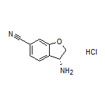 (R)-3-Amino-2,3-dihydrobenzofuran-6-carbonitrile Hydrochloride