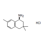 (S)-3,3,7-Trimethyl-1,2,3,4-tetrahydronaphthalen-1-amine Hydrochloride