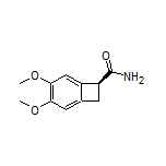 (S)-3,4-Dimethoxybicyclo[4.2.0]octa-1,3,5-triene-7-carboxamide