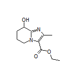 Ethyl 8-Hydroxy-2-methyl-5,6,7,8-tetrahydroimidazo[1,2-a]pyridine-3-carboxylate