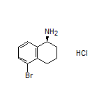 (S)-5-Bromo-1,2,3,4-tetrahydronaphthalen-1-amine Hydrochloride